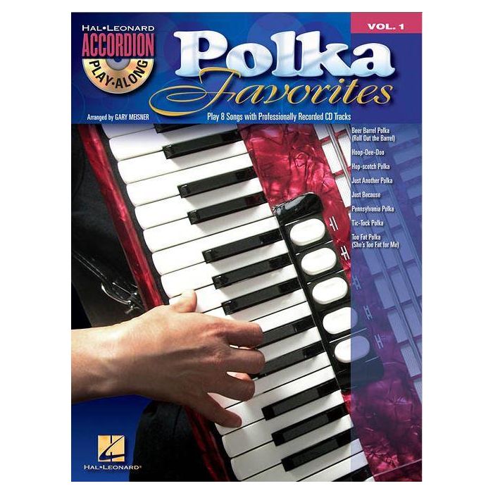 Accordion play along Polka con cd main product photo