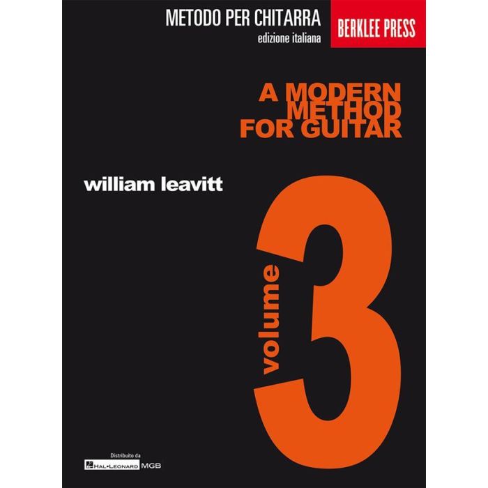 W.Leavitt A Modern Method for Guitar Vol.3 con supporto On-line main product photo