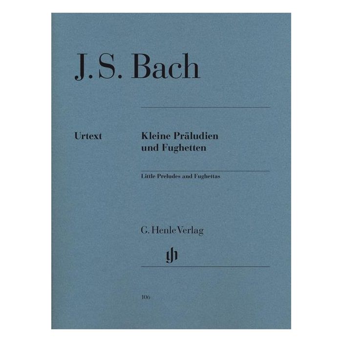 J.S.Bach Preludi e Fughe Pianoforte Ed Urtext (Trad H.Verlag) main product photo