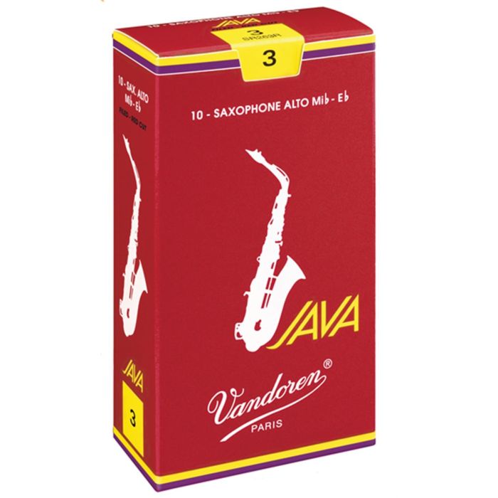 Ance Sax Alto n.3 Vandoren Java Red 10pz SR263R main product photo
