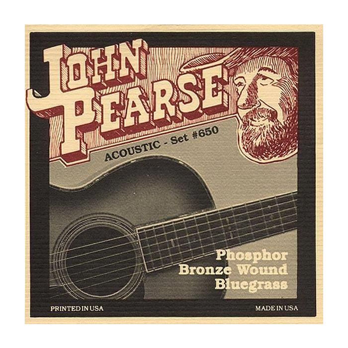 Corde John Pearse 650LM chit.acustica Ph osphor Bronz 012-056 main product photo