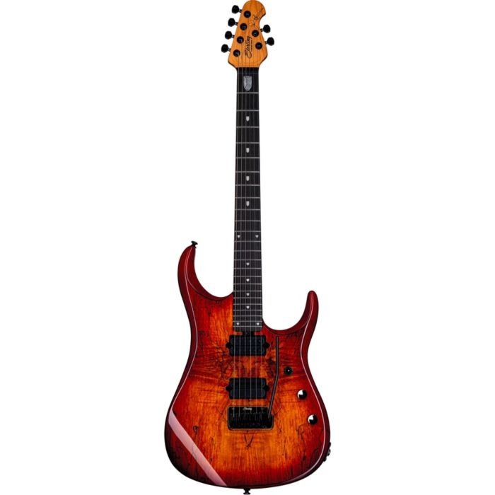 Sterling by Music Man JP150 DiMarzio blood orange burst main product photo