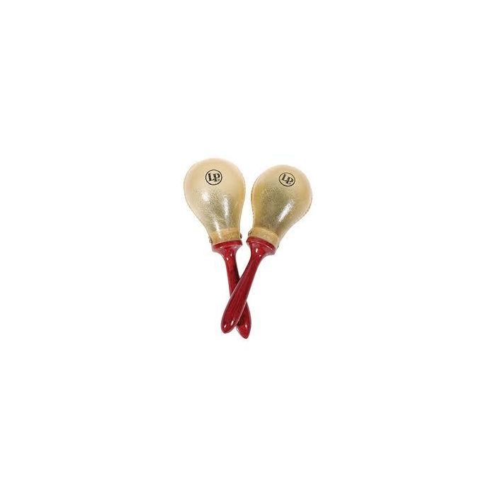 Maracas LP LP394 Macho pelle di cervo e manico in legno main product photo