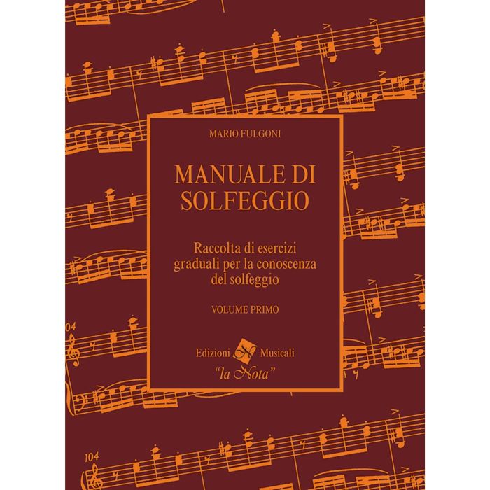 Fulgoni Mario Manuale di Solfeggio 1 main product photo