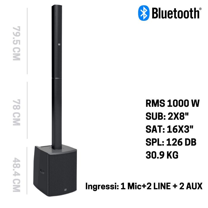 LD Systems MAUI28G2 Black main product photo
