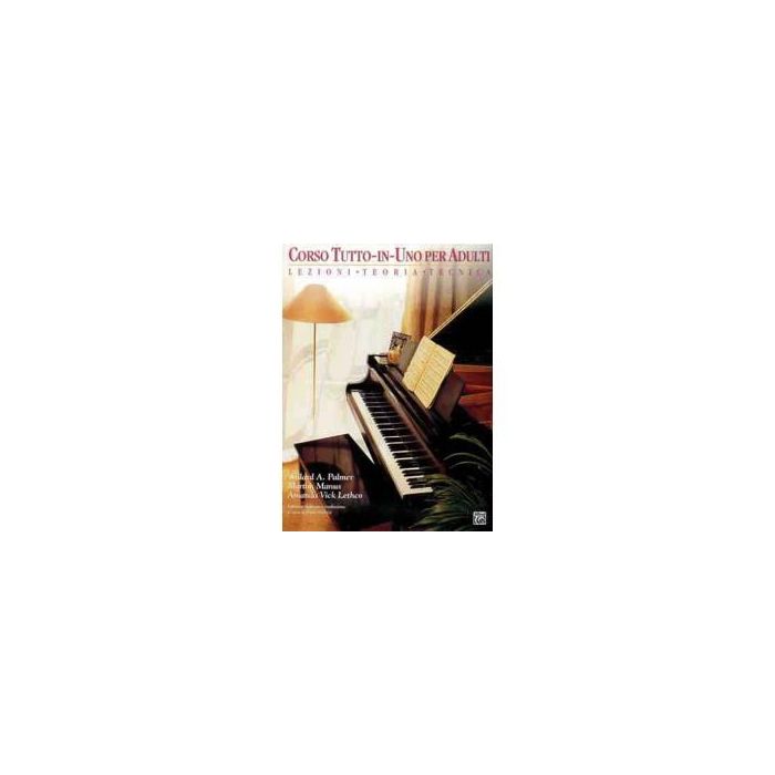 W.Palmer Adult piano Corse Corso Tutto in uno Vol.1 con Cd main product photo