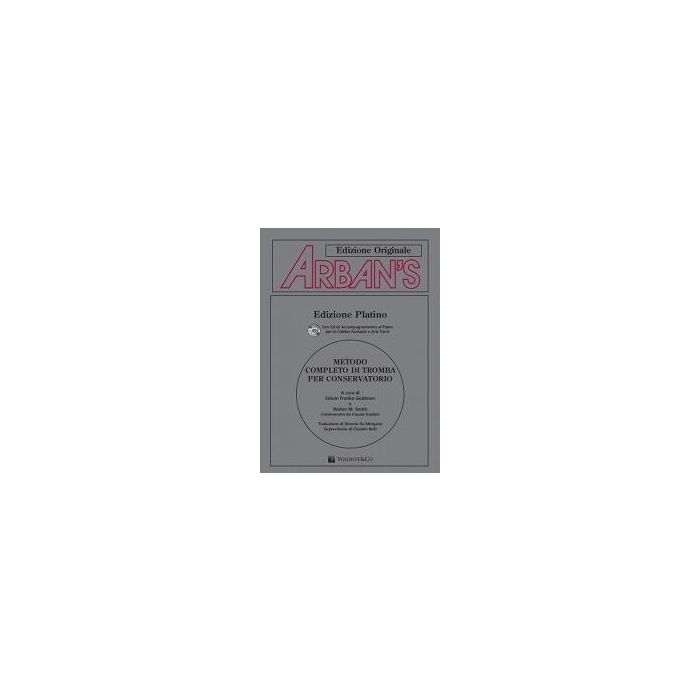 Arban metodo completo di tromba per conservatorio trad. italiano main product photo