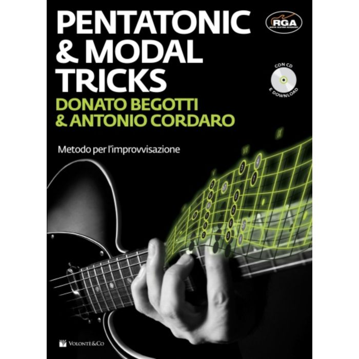 D.Begotti A.Cordaro Pentatonic & Modal Trick Metodo per l'imporvvisazione con Cd main product photo