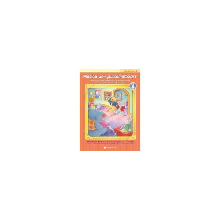 Musica per Piccoli Mozart Libro Discover y con cd main product photo