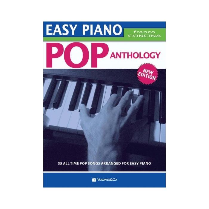 F.Concina Easy Piano Pop anthology per piano facile main product photo