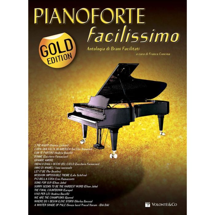 Concina Pianoforte Facilissimo Gold main product photo
