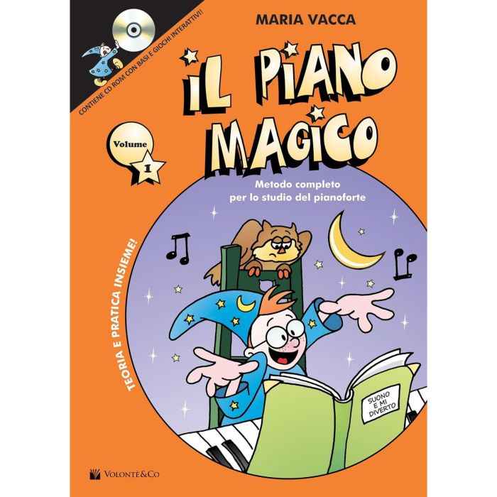 Vacca Piano Magico 1 con cd main product photo