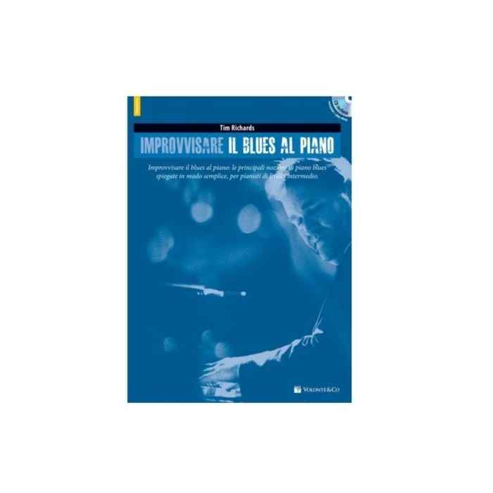 T.Richards Improvvisare il Blues al Piano con Cd main product photo