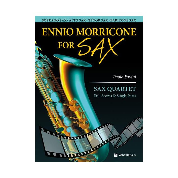 E. Morricone For Sax Quartet Autore Ennio Morricone/arr. Favini main product photo