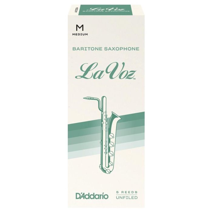 Ance Sax Baritono Medium La Voz By D'Addario 5pz RLC10MD main product photo