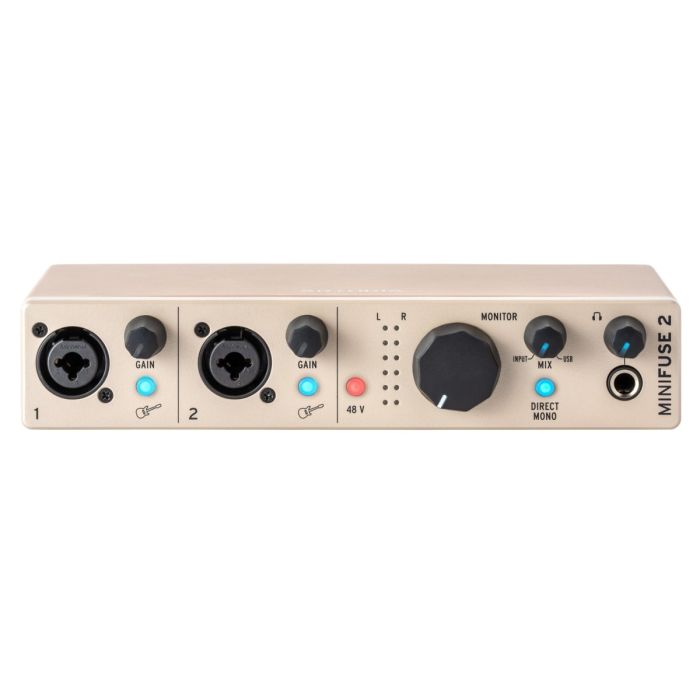 Arturia MINIFUSE 2 champagne Scheda Audio main product photo