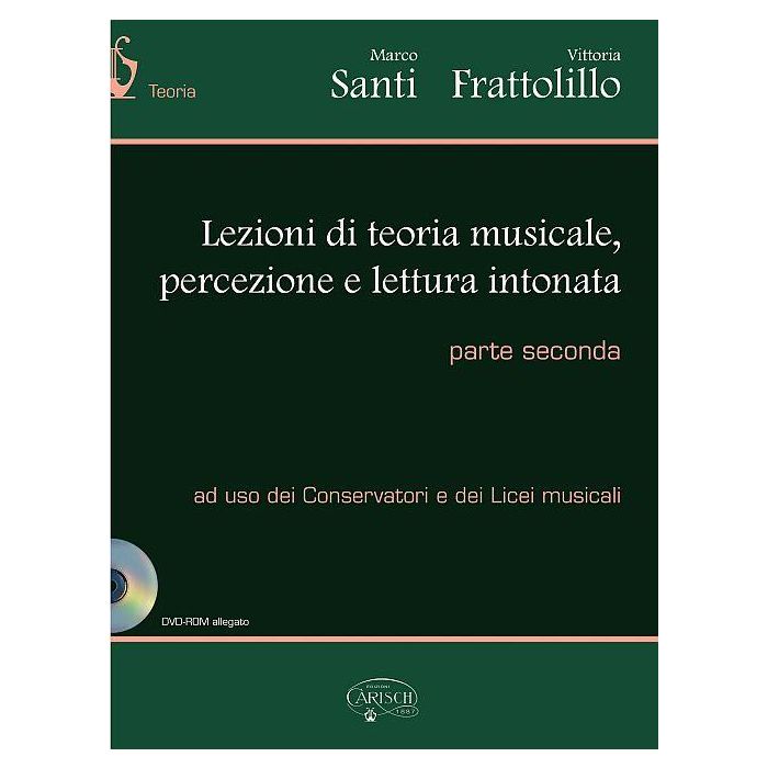 Santi Frattolillo Lezioni di teoria musicale percezione e lettura intonata 2 main product photo