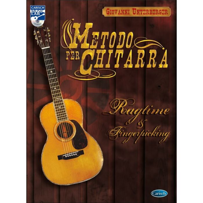 G.Unterberger Metodo Chitarra Ragtime Fingerpicking main product photo