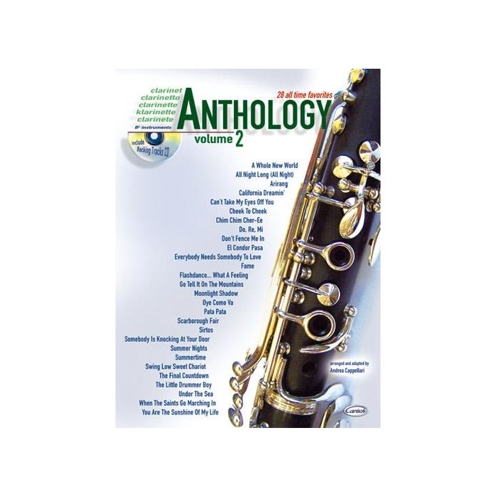 Anthology Clarinetto 2 con Cd main product photo