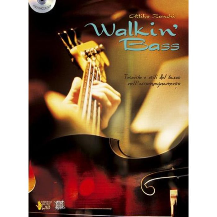 A.Zanchi Walking Bass con CD main product photo