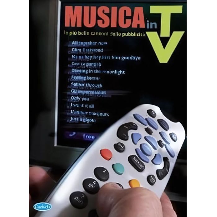 Musica in Tv Piano/Voce/Chitarra main product photo