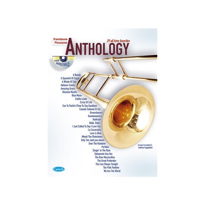 Anthology Trombone B.C. 1 con cd main product photo