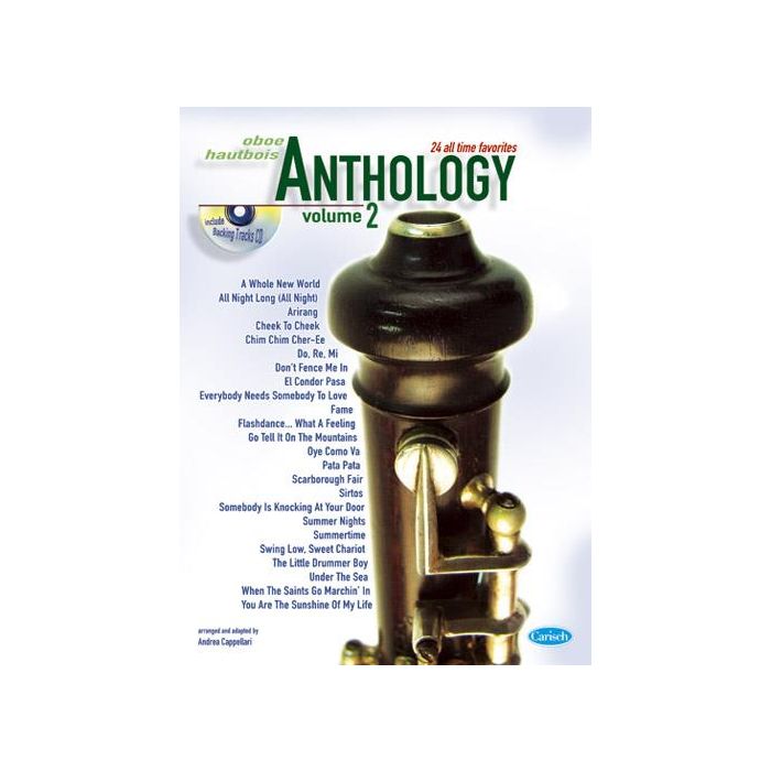 Anthology Oboe 2 con cd main product photo