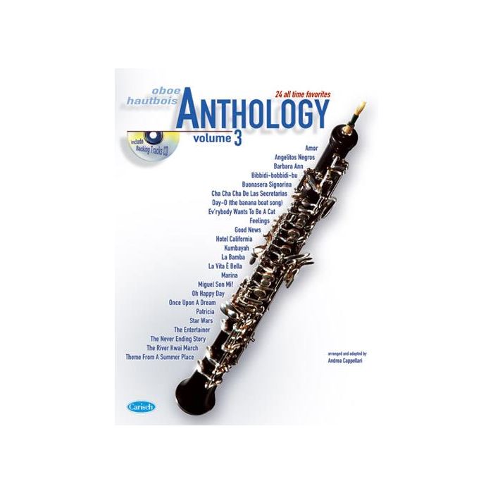 Anthology Oboe 3 con cd main product photo
