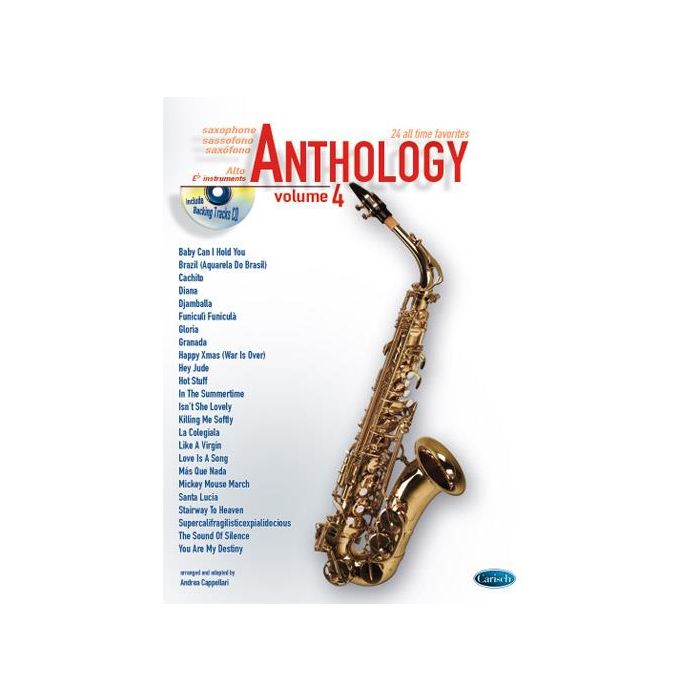 Anthology Sax Alto Vol.4 con Cd main product photo