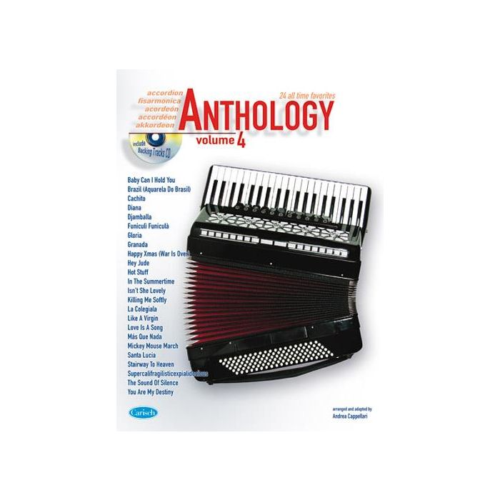 Anthology Fisarmonica 4 con cd main product photo