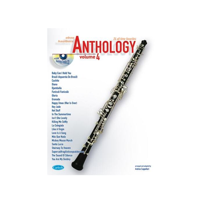 A.Cappellari Anthology per Oboe Vol.4 con cd main product photo