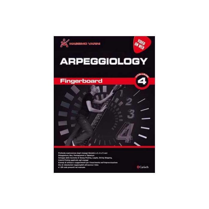 M.Varini Arpeggiology Vol.4 con supporto audio on-line main product photo