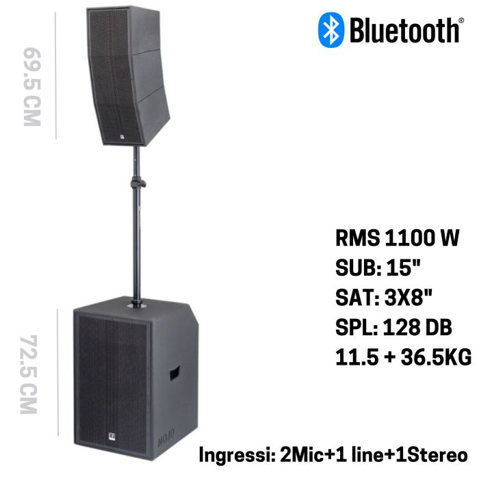 Hitmusic MOJOCURVEXL 15" main product photo