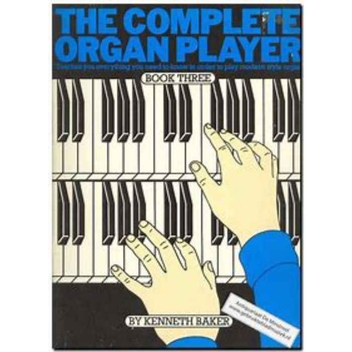 K.Baker The Complete Organ Player Book 3 main product photo