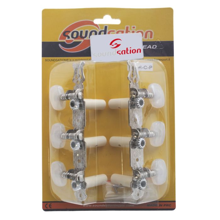 Meccaniche chitarra classica Soundsation SMH-C-P chrome 3+3 main product photo