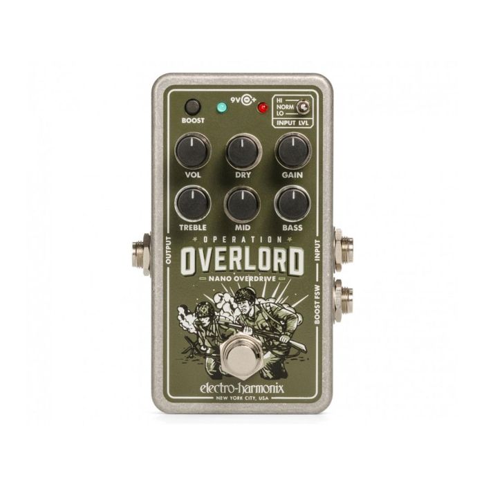 Pedale Electro Harmonix nano OVERLORD overdrive main product photo