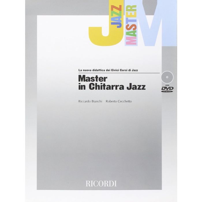 Master in chitarra Jazz Riccardo Bianchi Book+Dvd Chitarra main product photo