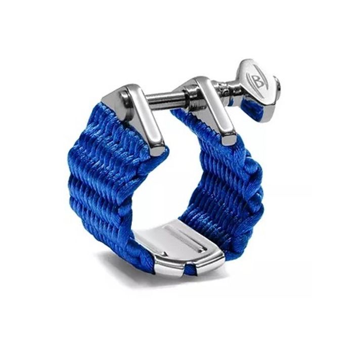 Legatura Sax Soprano Nova Bambu' sapphire blue main product photo