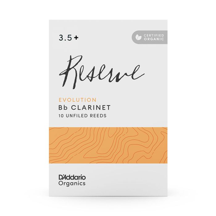 D'Addario Organics Reserve Evolution unfiled Clarinet n.3,5+ 10pz main product photo