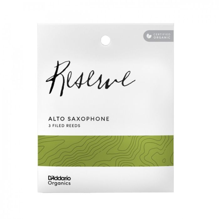 Sax Alto D'Addario Reserve Organic filed 3pz n.3+ main product photo