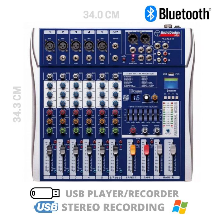 Audio Design PAMX2.511 main product photo