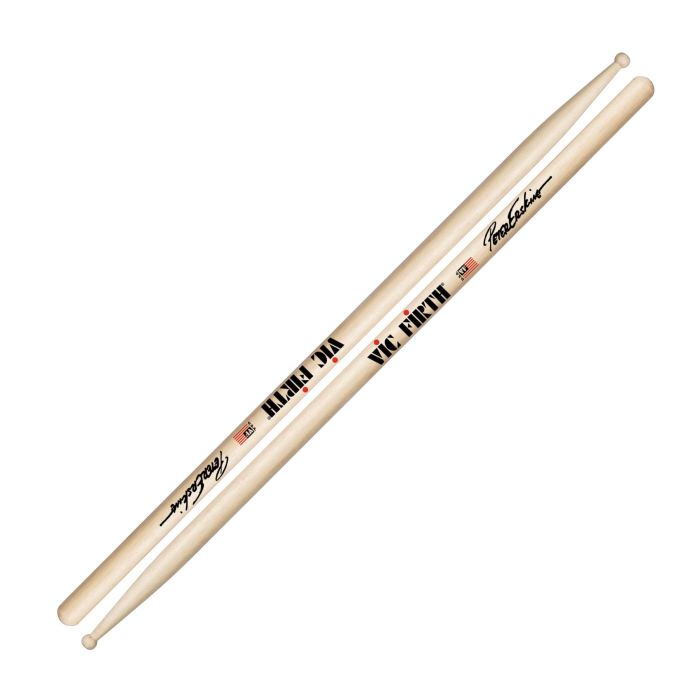 Bacchette Vic Firth Signature Peter Erskine Hickory Punta Legno Rotonda main product photo