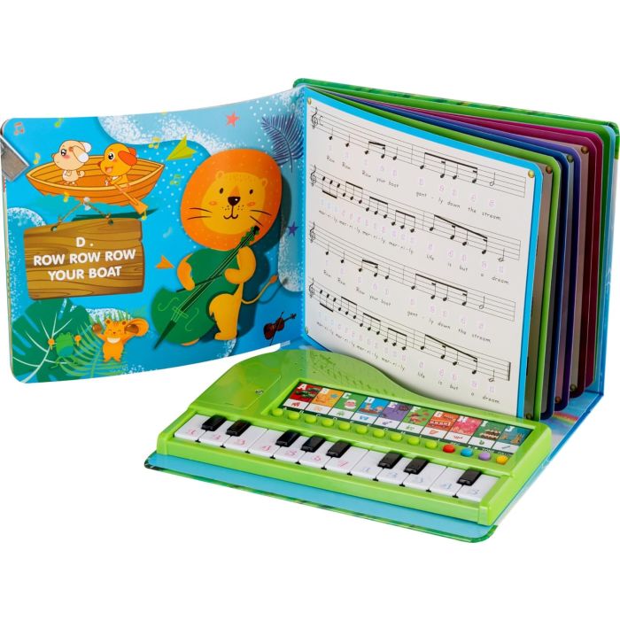 Libro musciale con tastiera illuminata My Big-Fun Piano Book Funkey main product photo