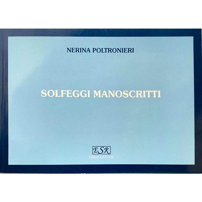 Poltronieri Solfeggi Manoscritti main product photo
