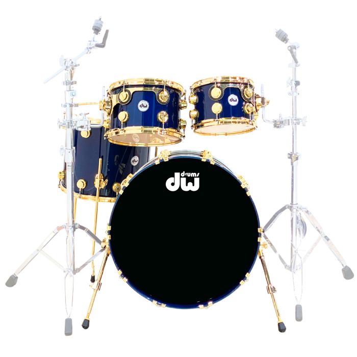 DW Collector Lacquer Custom Royal Blue Pure Maple VLT 4 pz.22" main product photo