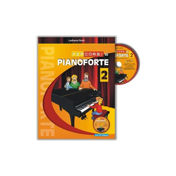 L.Perini Percorsi di Pianoforte Vol.2 con Cd main product photo