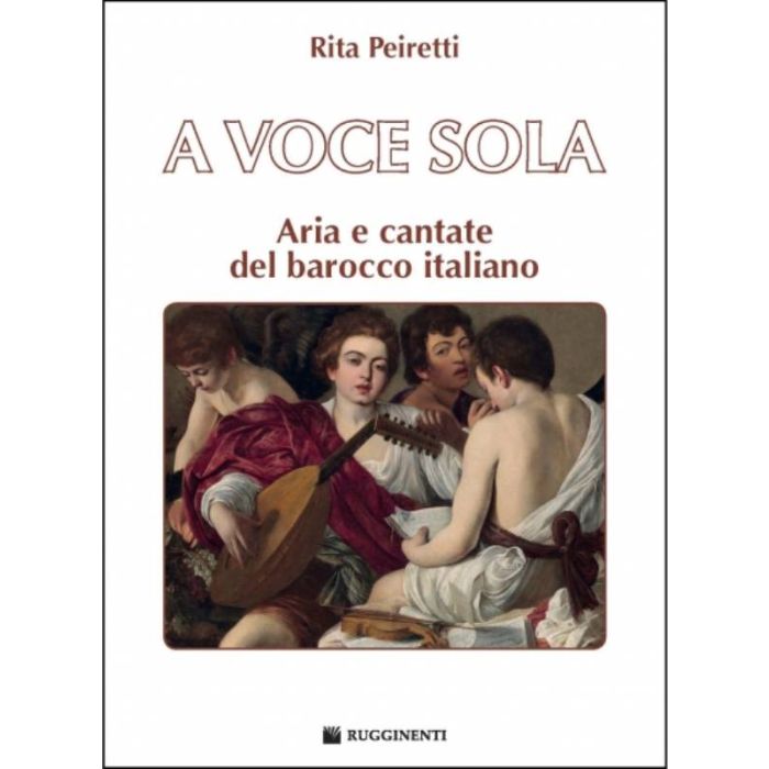 R.Peiretti A voce sola Aria e cantate del barocco italiano main product photo