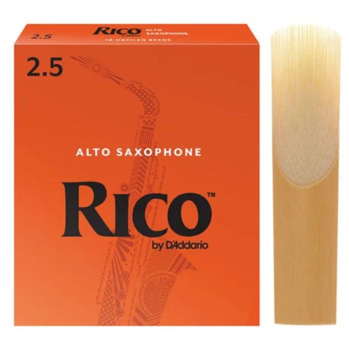 Ancia Sax Alto Rico Unfiled Reed n.2,5 singola main product photo