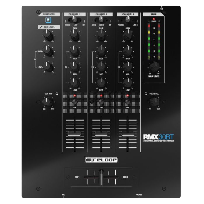 Mixer DJ bluetooth Reloop RMX-30 BT main product photo