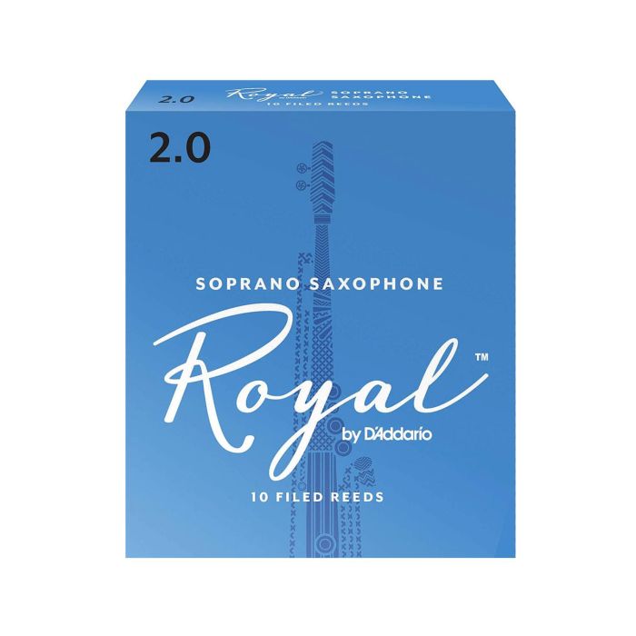 Ance Sax Soprano n.2 Royal by D'Addario 10pz RIB1020 main product photo